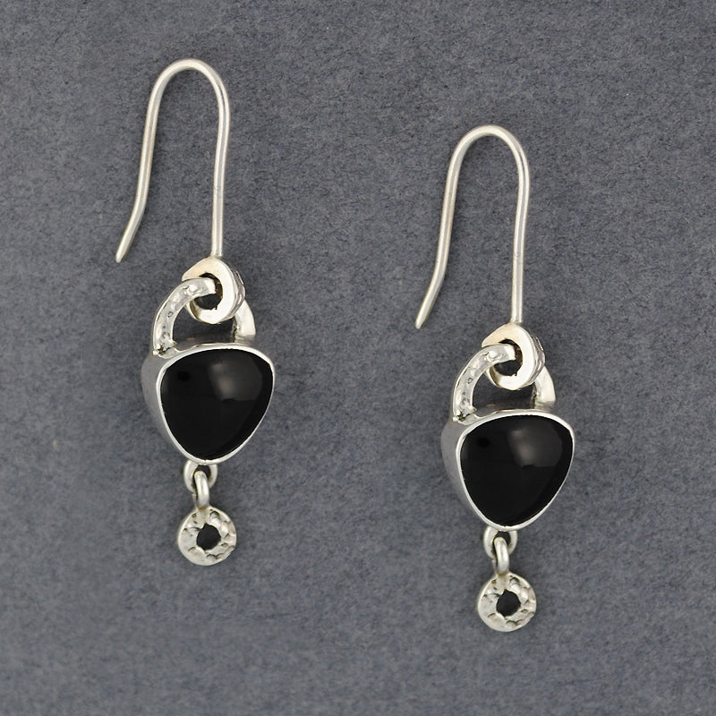 Flashes Obsidian Earrings