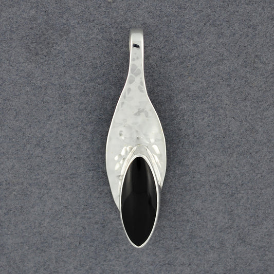 Seed Obsidian Pendant