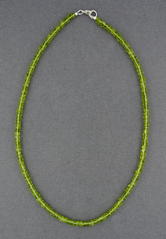 Peridot Beaded Necklace