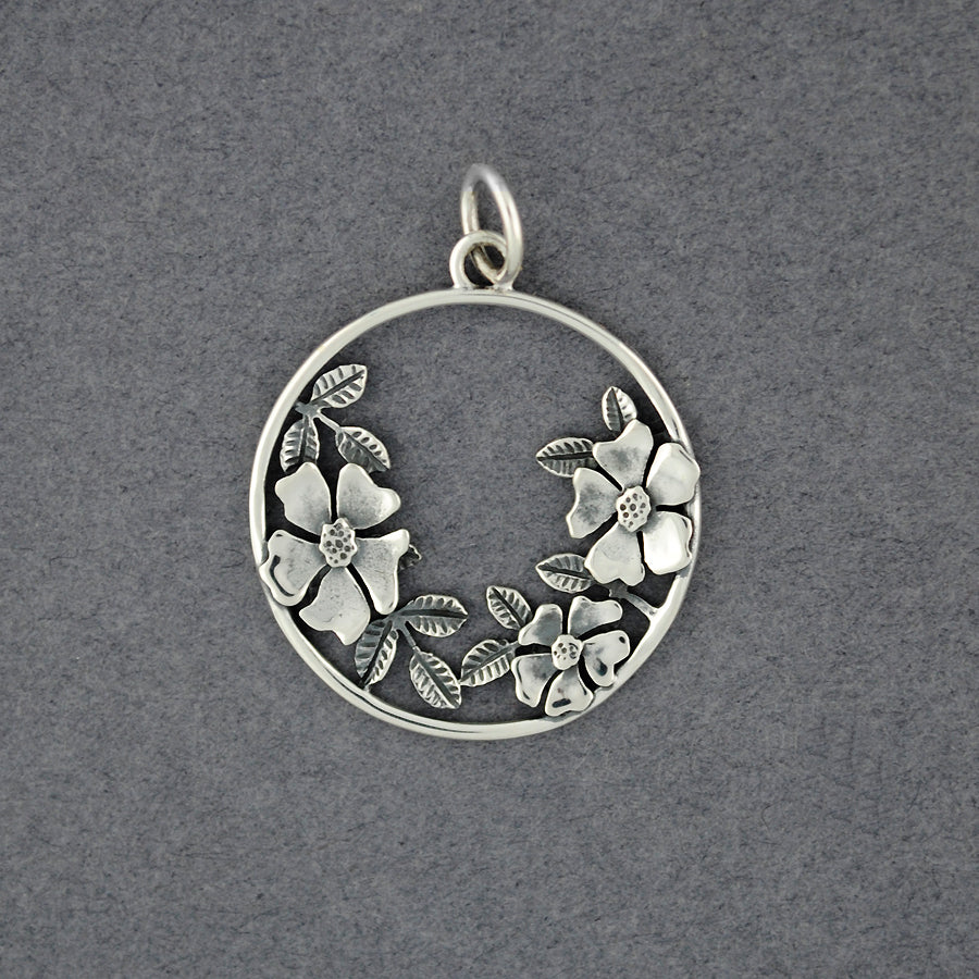 Exclusive Rhode Island Beach Rose Pendant