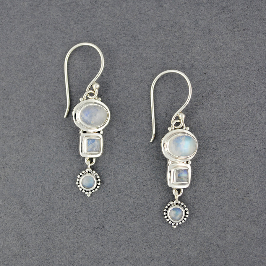 Lucy Moonstone Earrings