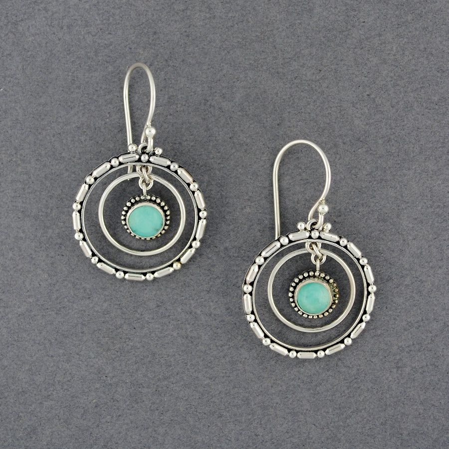 Eternity Turquoise Earrings