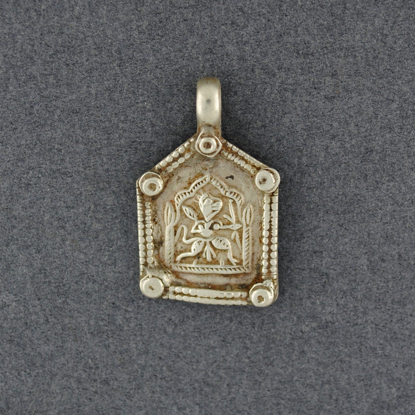 Hanuman Detailed Pentagon Amulet