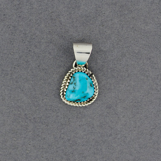 Sterling Silver Turquoise Pendant
