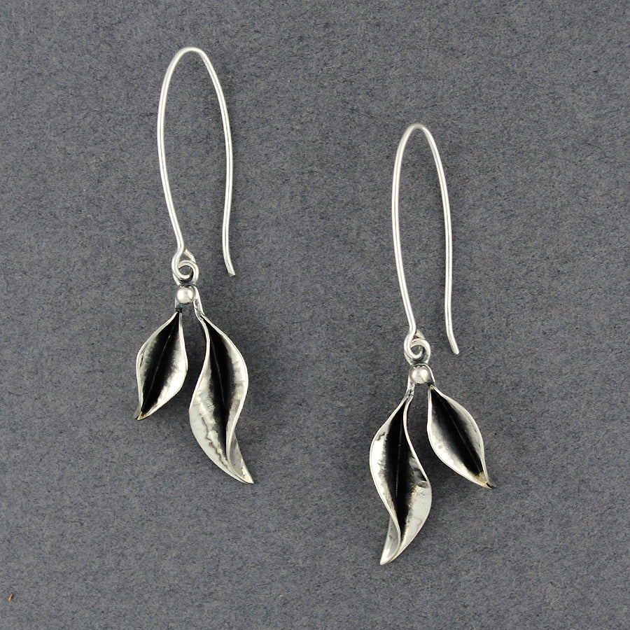 Folded Petal Earrings