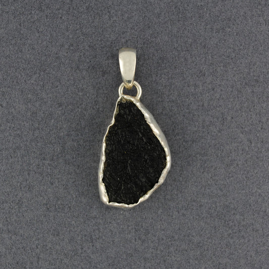 Sterling Silver Moldavite Pendant