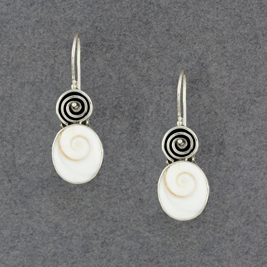 Shiva's Eye Spiral Earrings