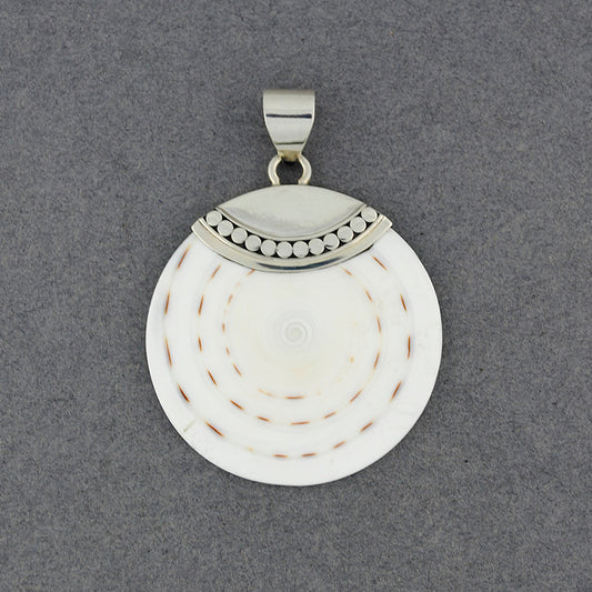 Cone Shell Dotted Pendant