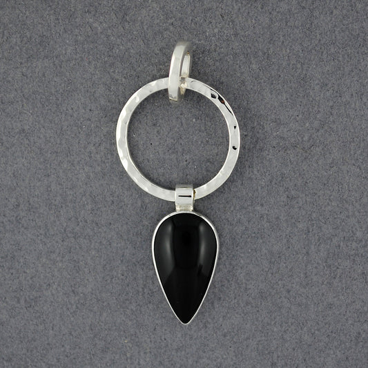 Tear Obsidian Pendant