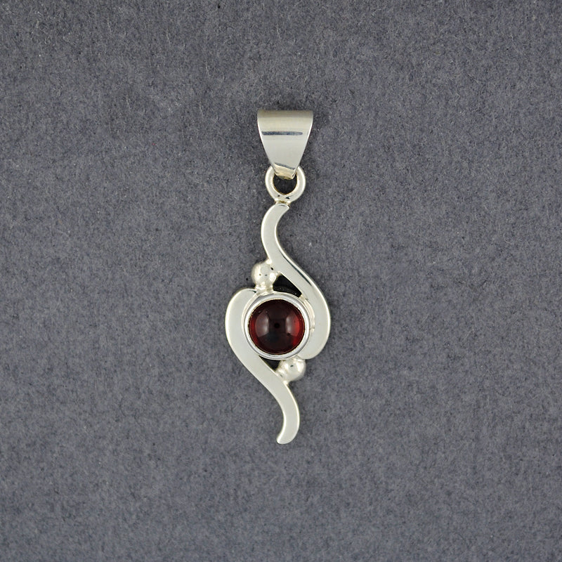 Flow Garnet Pendant