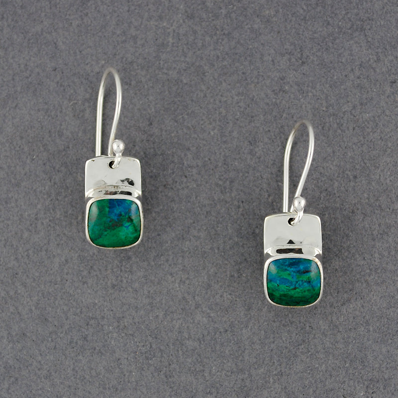 Vertice Chrysocolla Earrings