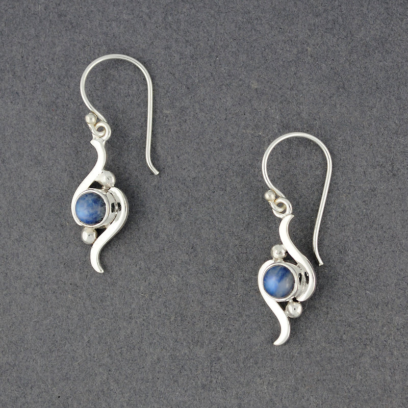 Flow Labradorite Earrings