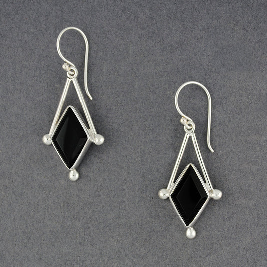 Imperial Obsidian Earrings