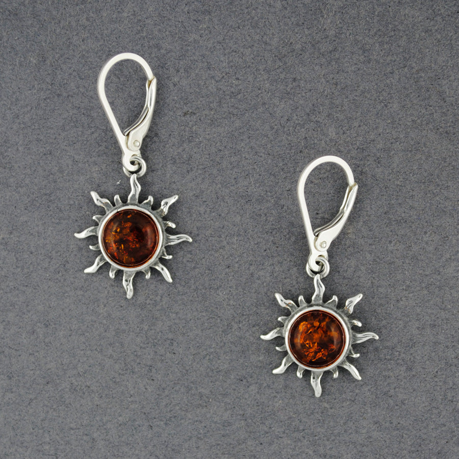 Amber Sun Earrings