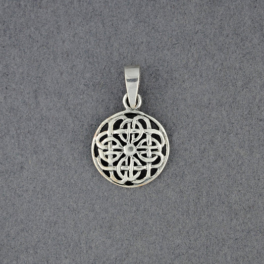 Sterling Silver Intricate Celtic Knot Pendant