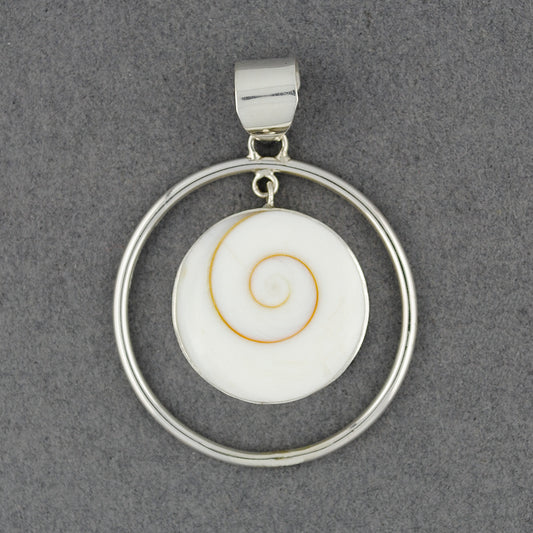 Shiva's Eye Floating Circle Pendant