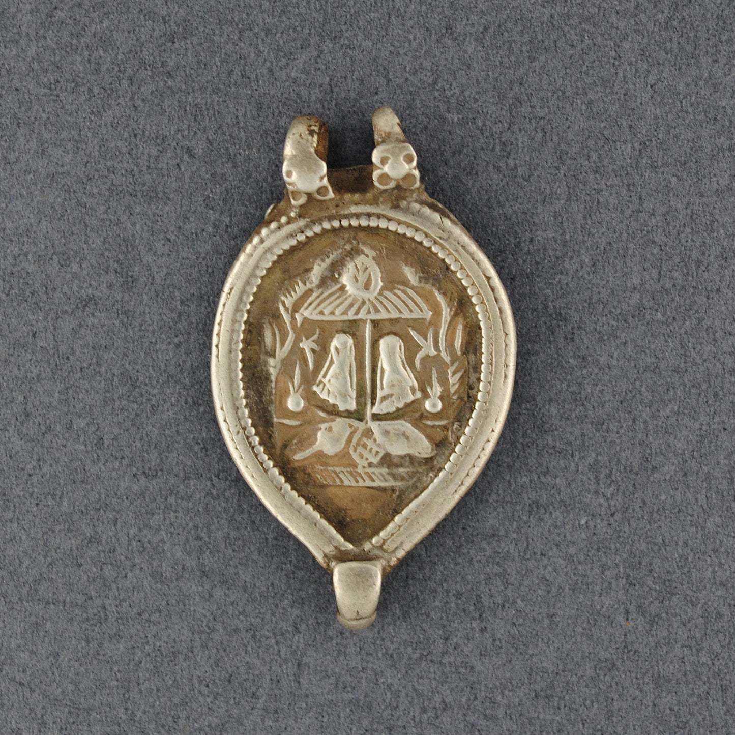 Vishnupada Shield Amulet