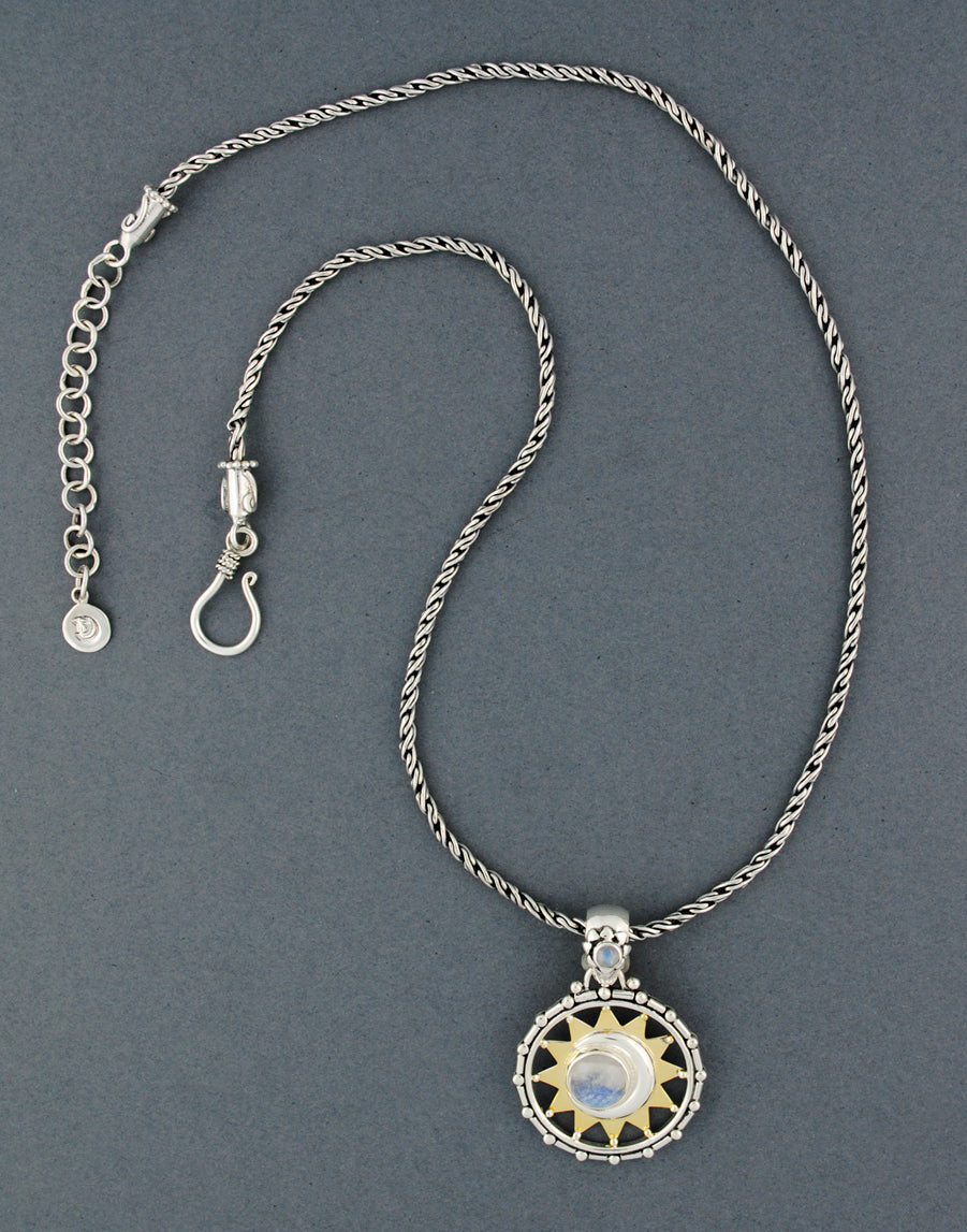 Celestial Moonstone Necklace