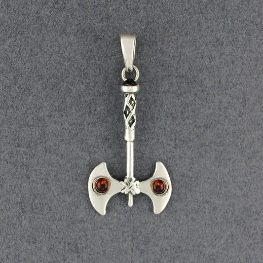 Amber Axe Pendant