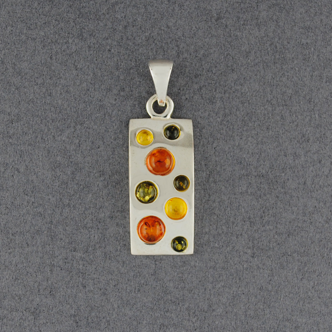 Multi Amber Dots Pendant