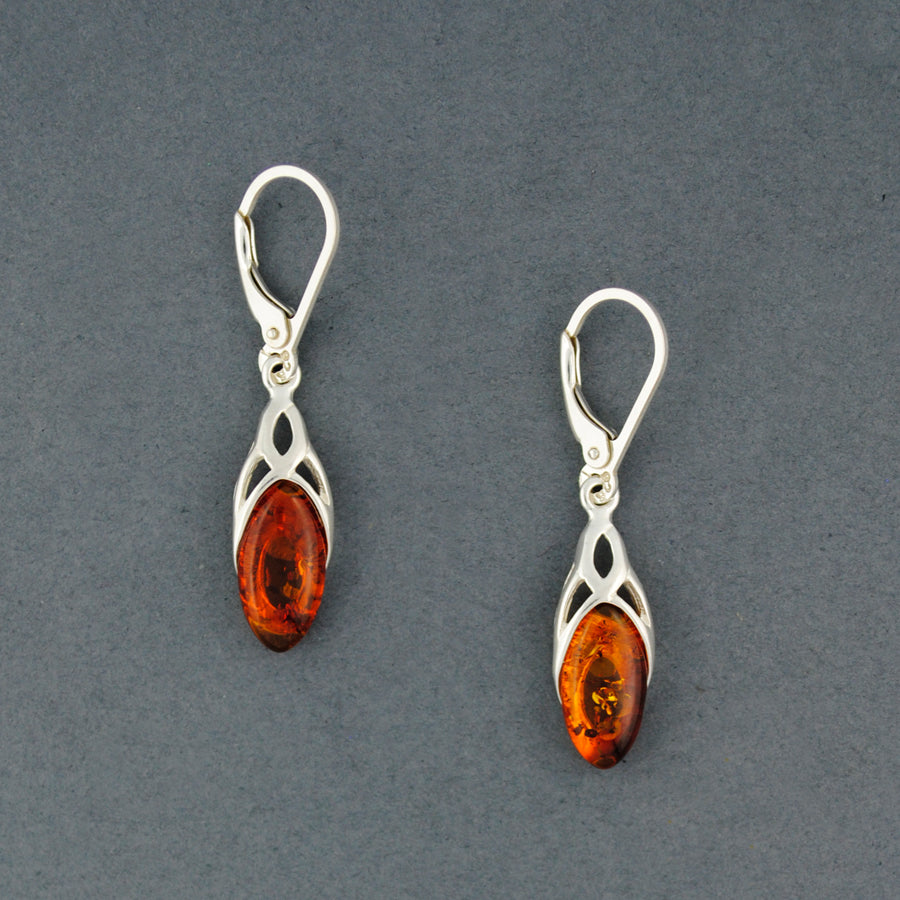 Amber Dangle Earrings