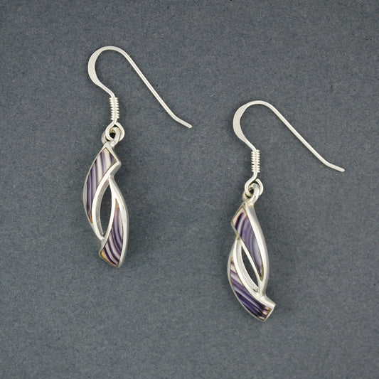 Wampum Double Novette Earrings