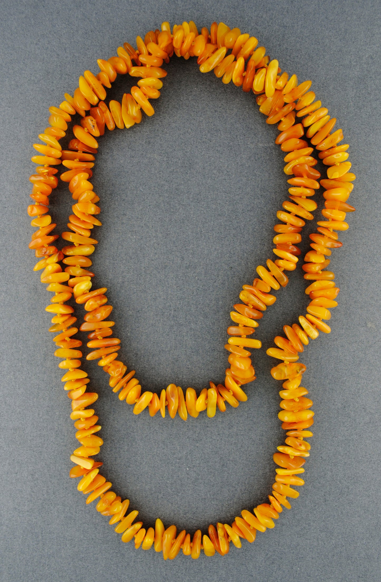 Butterscotch Amber Beaded Necklace