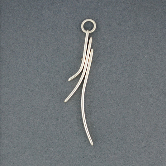 Sterling Silver 3 Lines Pendant