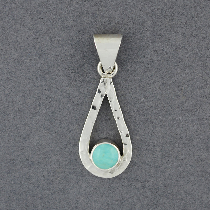 Drop Turquoise Pendant