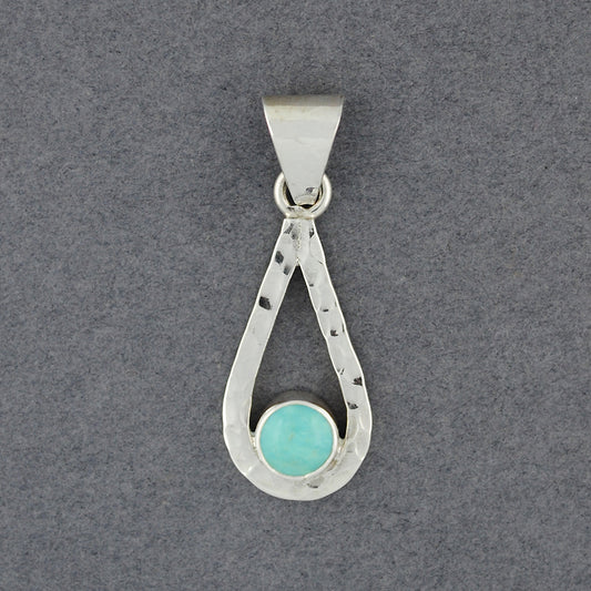 Drop Turquoise Pendant