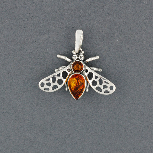 Amber Bee Pendant