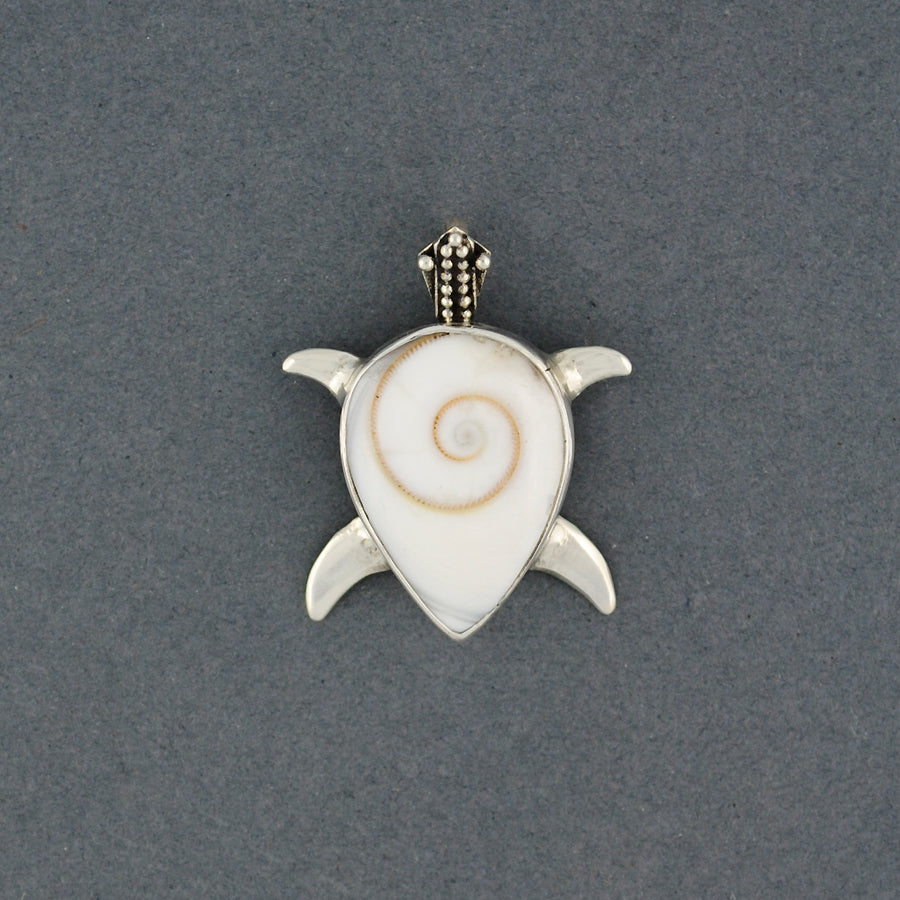 Shiva's Eye Turtle Pendant