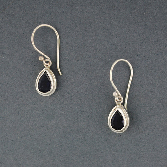 Iolite Teardrop Earrings