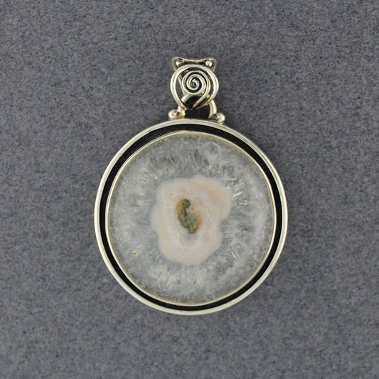 Sterling Silver Polar Quartz Pendant