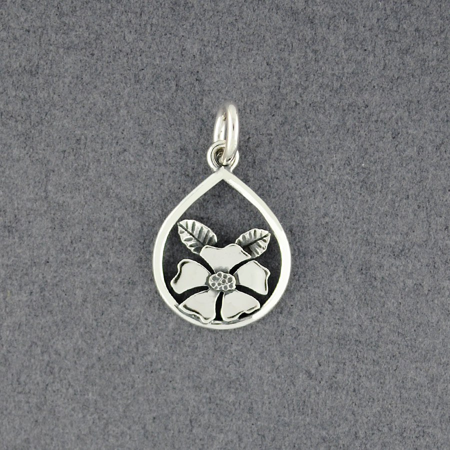 Exclusive Rhode Island Beach Rose Charm