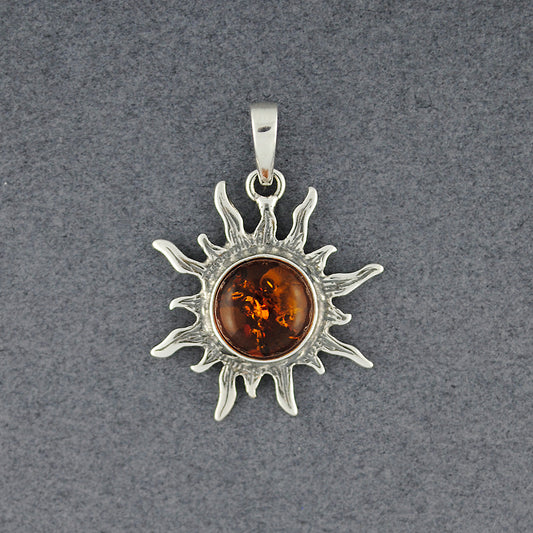 Amber Sun Pendant