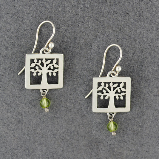 Tree of Life with Stone Earrings