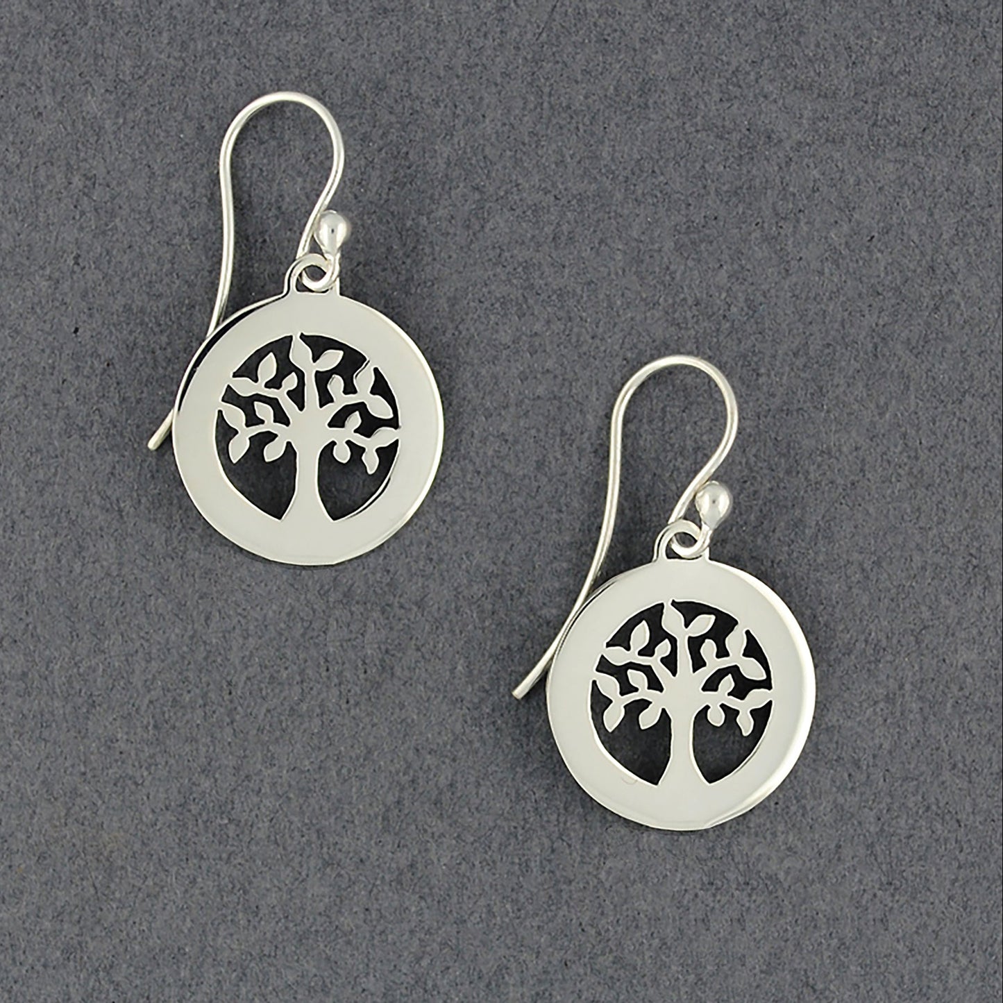 Circle Tree of Life Earrings