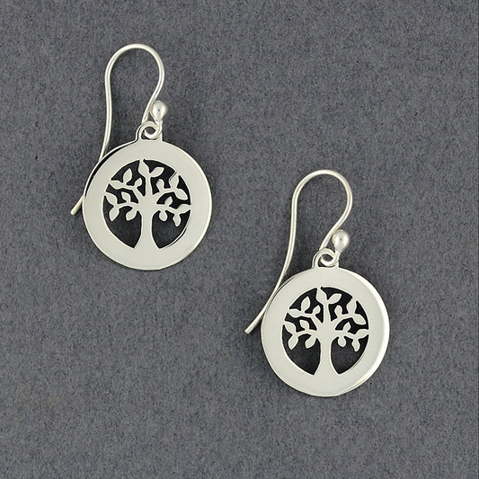 Circle Tree of Life Earrings