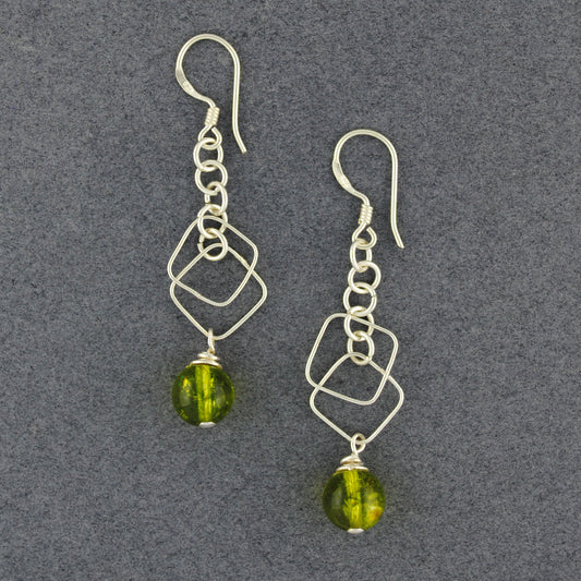 Peridot Dangle Earrings