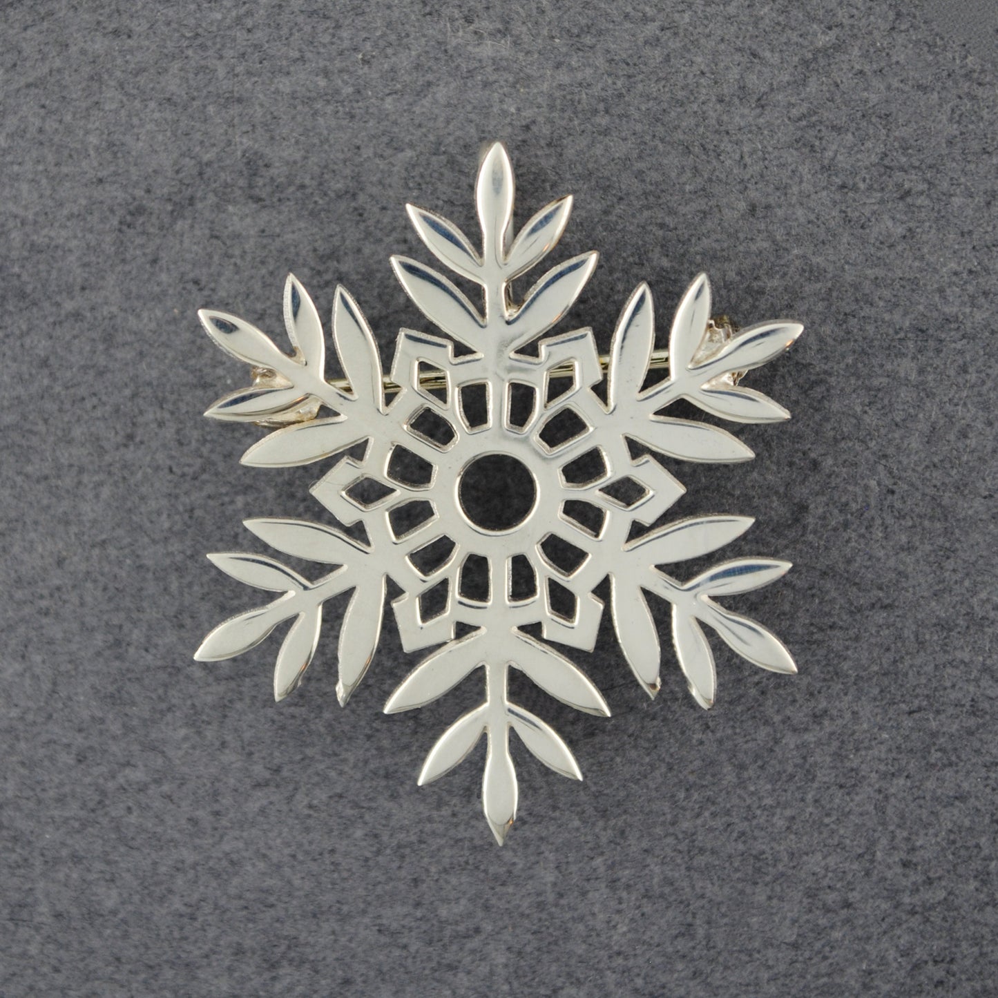 Sterling Silver Limited Edition 2024 Snowflake Pin / Pendant