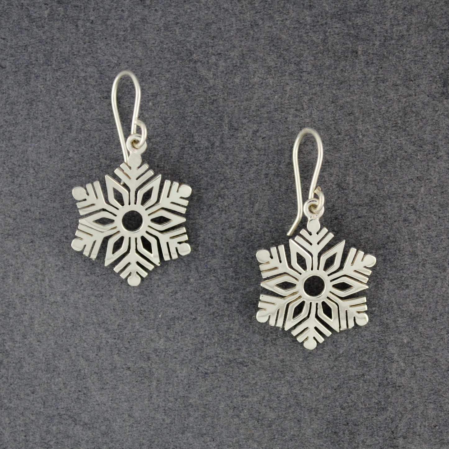 Sterling Silver Limited Edition 2025 Snowflake Earrings