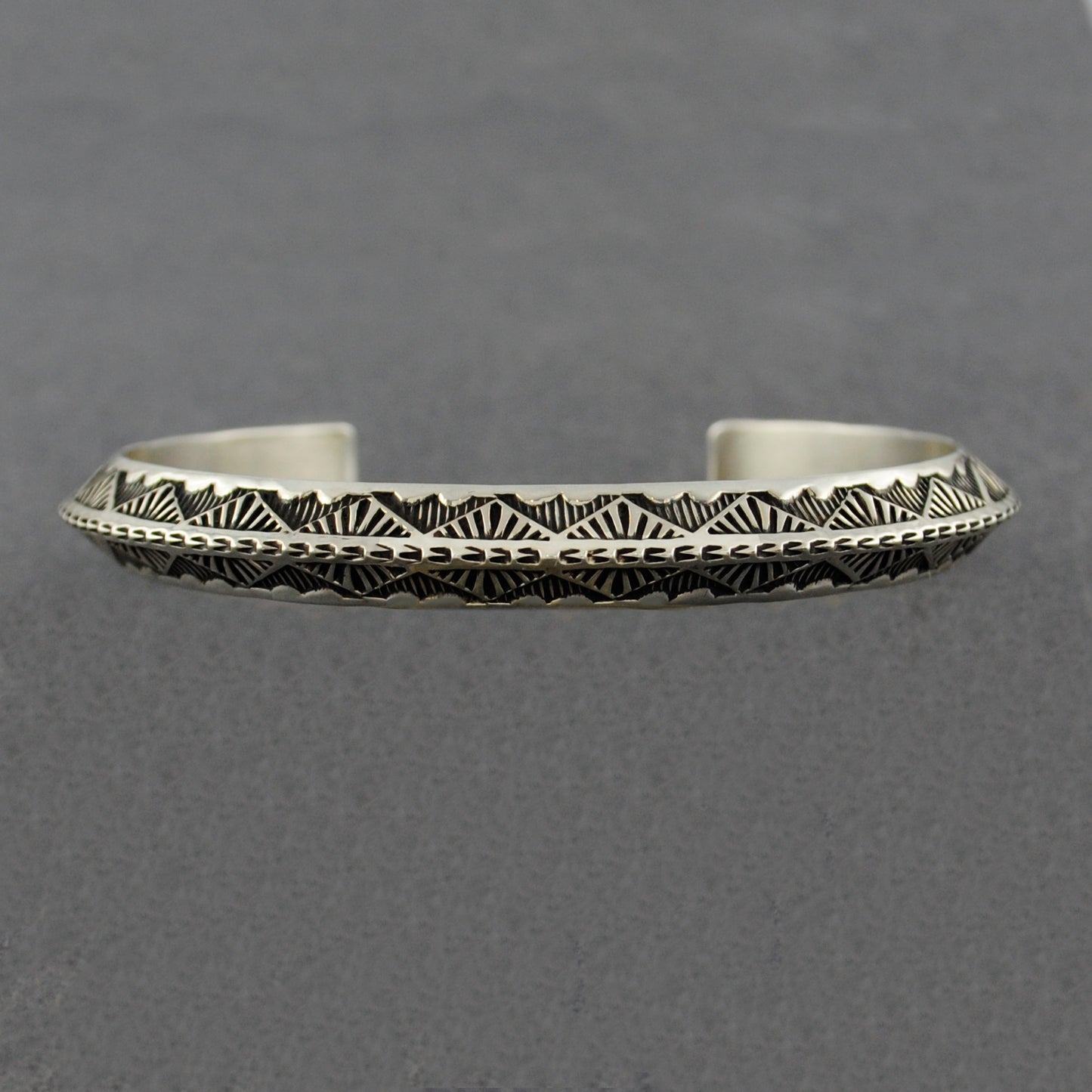 Elgin Tom Triangle Cuff Bracelet 2 - Navajo