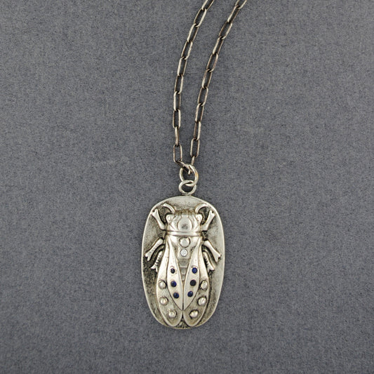 Compass Rose Design Cicada Luxe Necklace