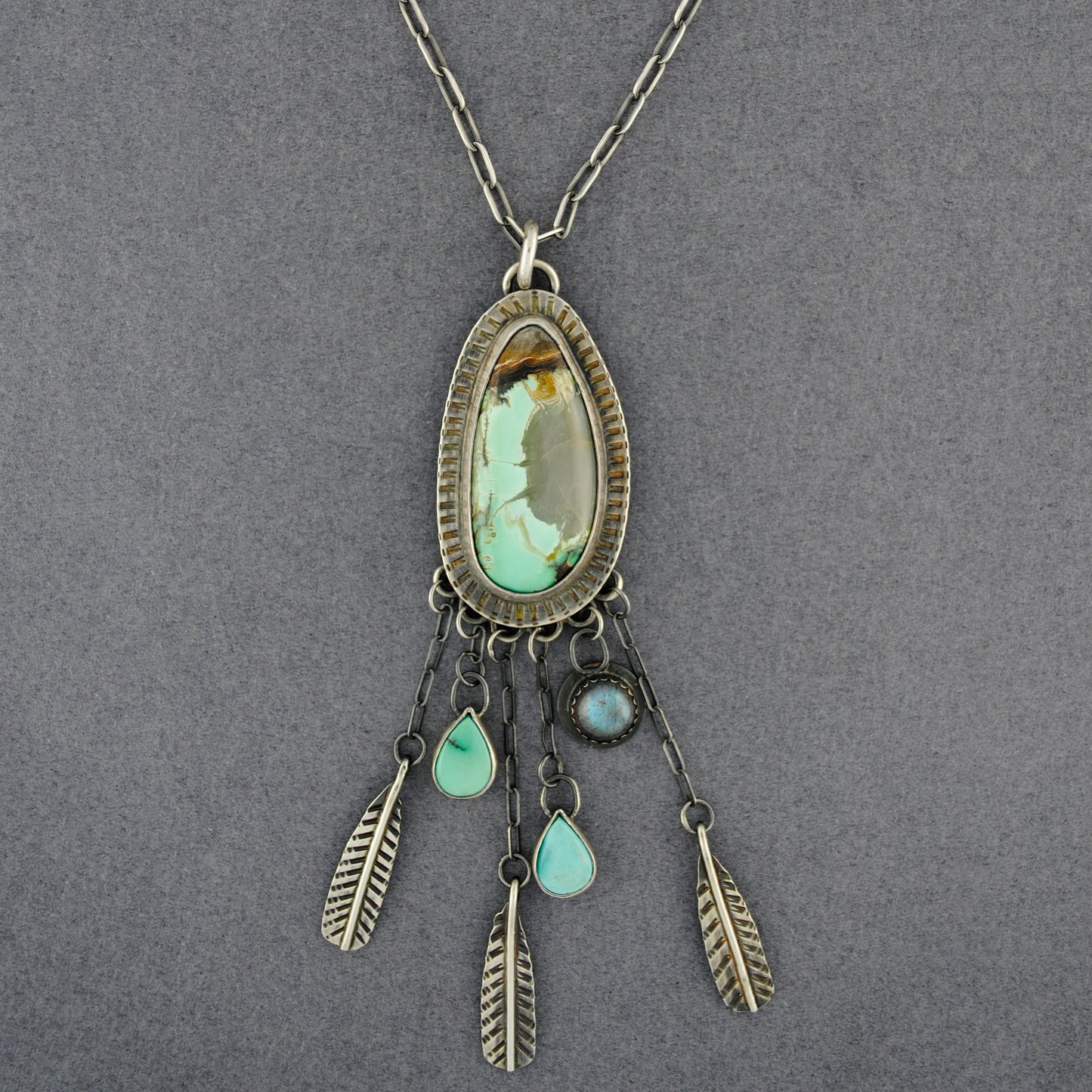 Jen Metalsmith Variquoise Statement Necklace