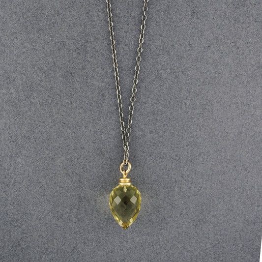 Ewa Z. Sleziona Jewelry Custom Citrine Necklace