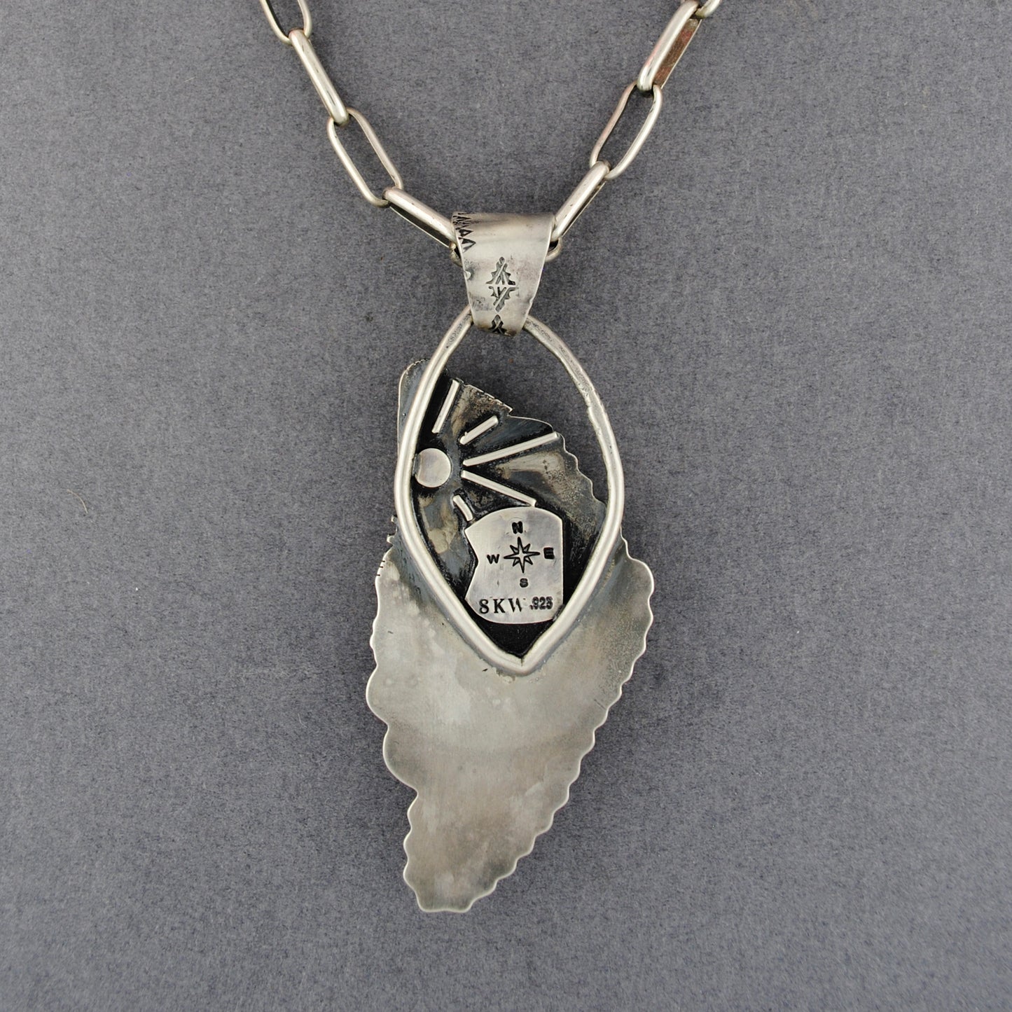 Turquoise and Shark Tooth  Necklace