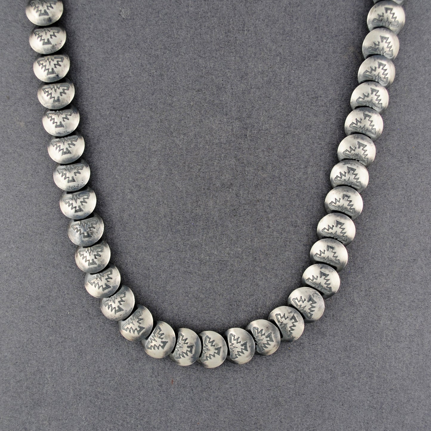 Navajo Thunderbird Beaded Necklace