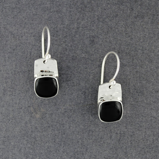 Vertice Obsidian Earrings