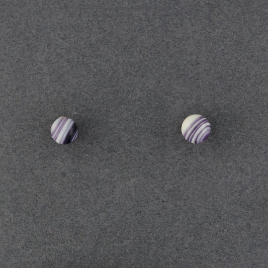 Wampum Ball Post Earrings